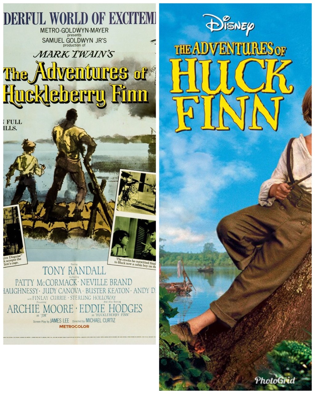 Huckleberry Finn (The Adventures of) (1960) & Huck Finn (The Adventures of) (1993)