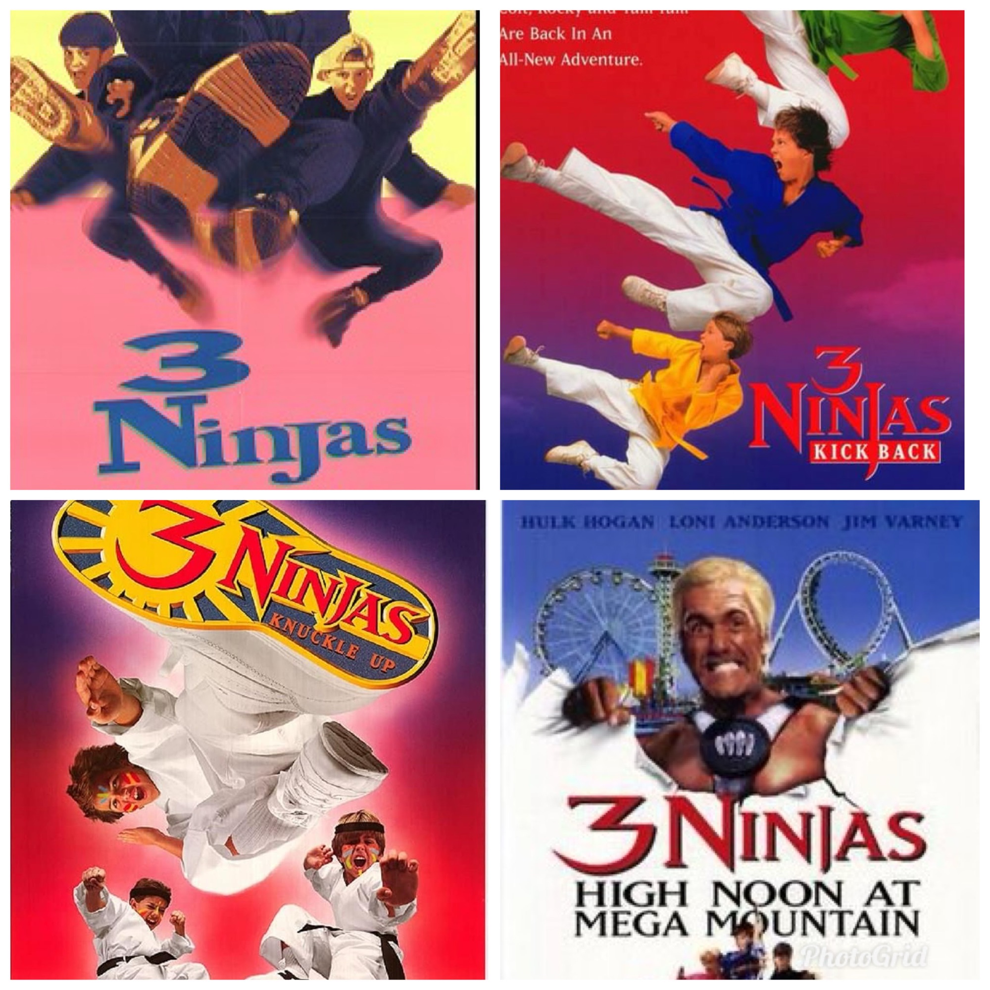 3 Ninjas x 4: Yes, They Made 4 of These! – Professor Popinjay's